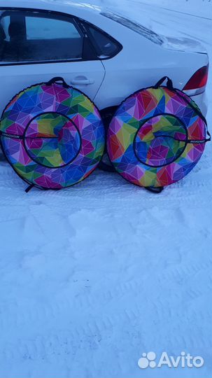 Тюбинг, бублик 100см