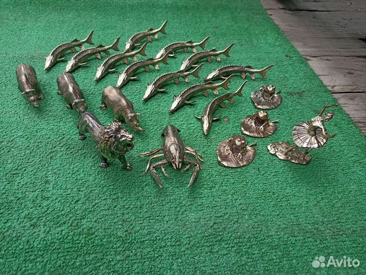 Бронзовые фигуры.винтаж