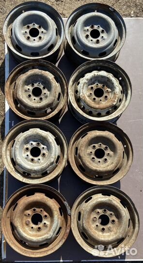 Диски R13 штампованные «ушастые»