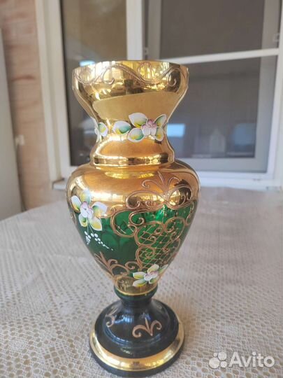 Ваза для цветов богемия