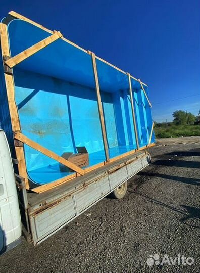 Бассейн 5м*3м*1.5м(из чаши полипропилена)