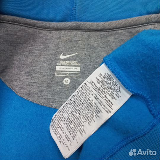 Зип худи nike big logo vintage 10's