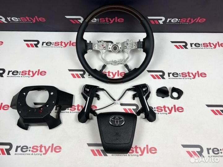 Руль Toyota Land Cruiser 200 в Стиле 16г N2113