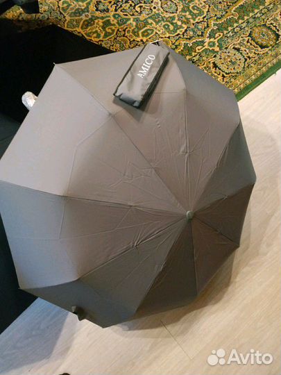 Зонт мужской. автомат. полуавтомат