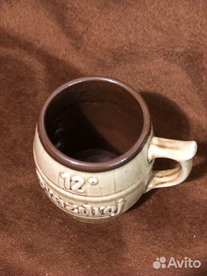 Кружка пивная Prazdroy 1970 - 80-е, Чехословакия