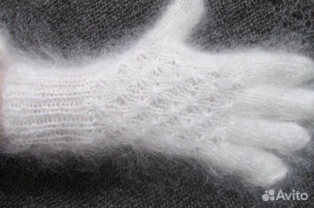 Перчатки пуховые