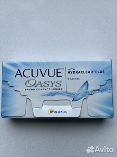 Контатные линзы Acuvue Oasys