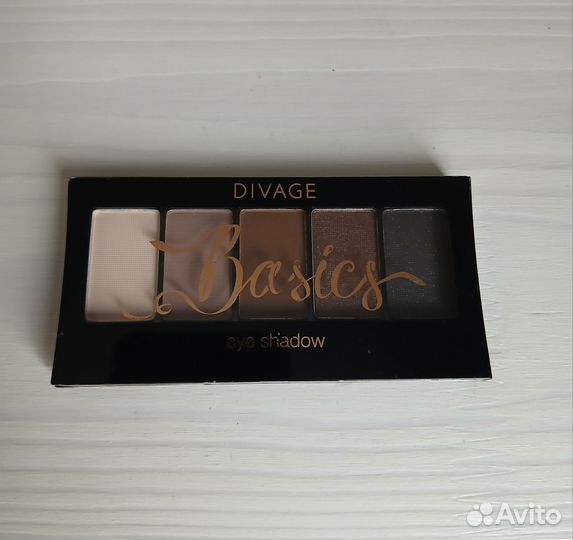 Тени для век Divage Basics. Новые