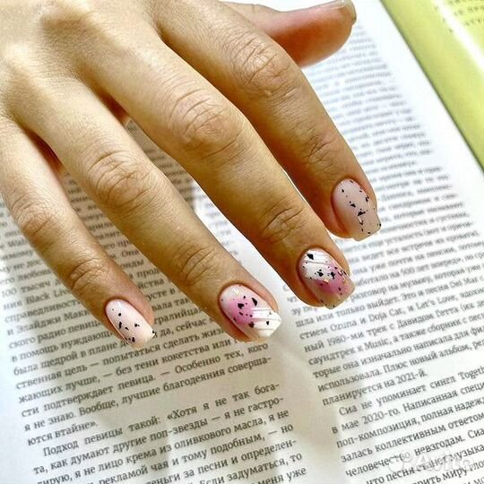 Маникюр с покрытием гель лак