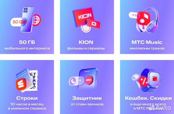 Семейный МТС премиум 6 месяцев. Промокод. Подписка