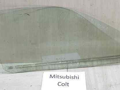 Стекло двери передней Rh 3-ёх дв. Mitsubishi Colt