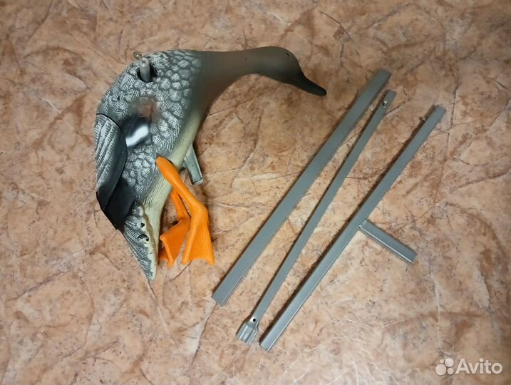 Чучело утки механическое