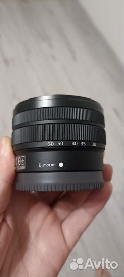 Объектив sony e mount