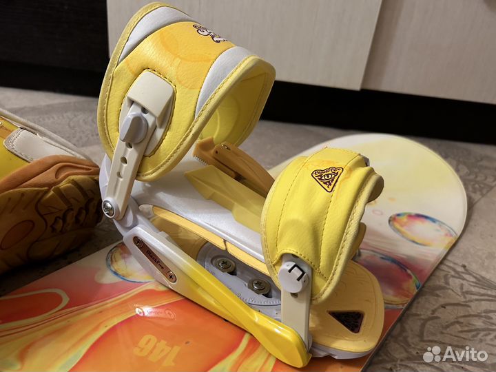 Сноуборд женский комплект