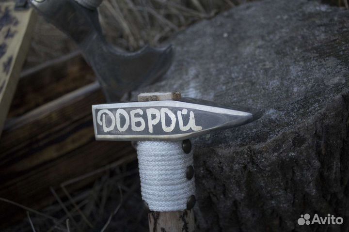 Топор ручной работы