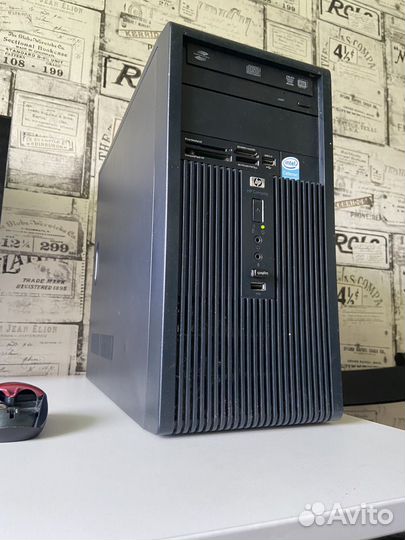 Компактный пк E8500/4Gb/GTX560Ti/SSD120