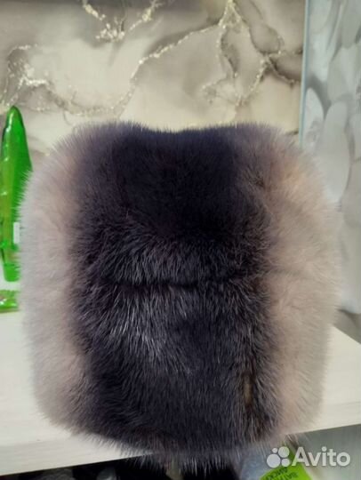 Шапка норковая женская, на резинке
