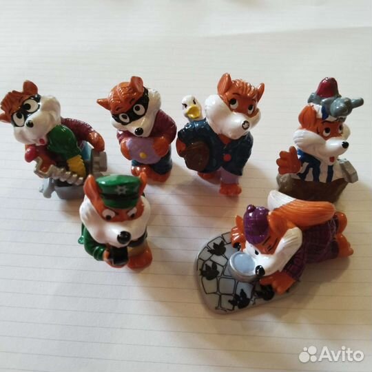 Разные игрушки из серий 90г. Серия пингвинов