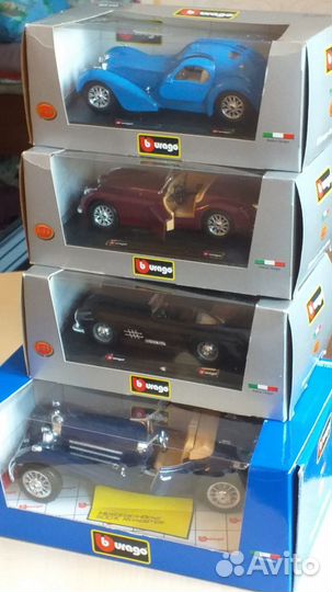 Коллекция Автомобилей Bburago Италия