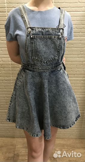 Джинсовый сарафан