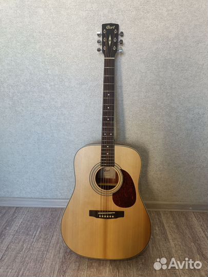 Гитара с топом из массива Cort earth 70 OP (новая)