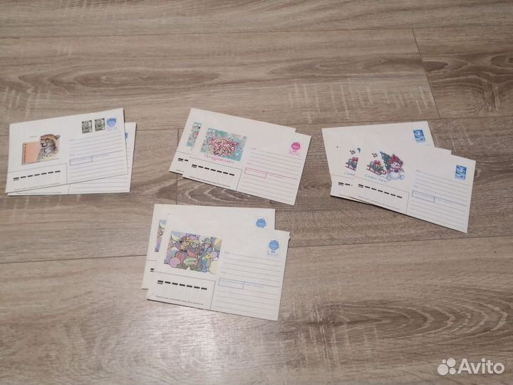 Открытки советские СССР почтовые карточки