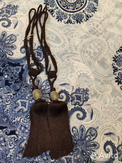 Кисти подхваты для штор с кристаллами