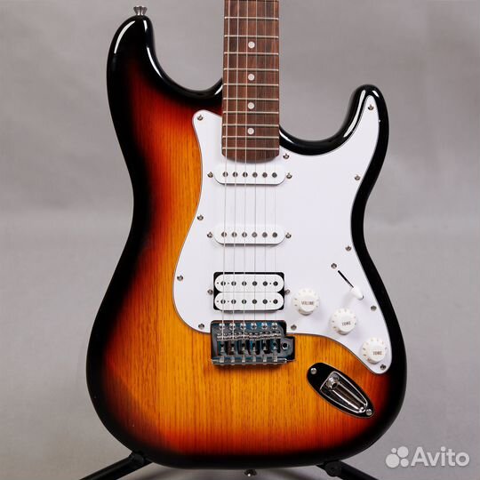 Новая электрогитара LEX Stratocaster Sunberst Supe