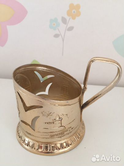 Подстаканник г.Горький судно Ракета кхл