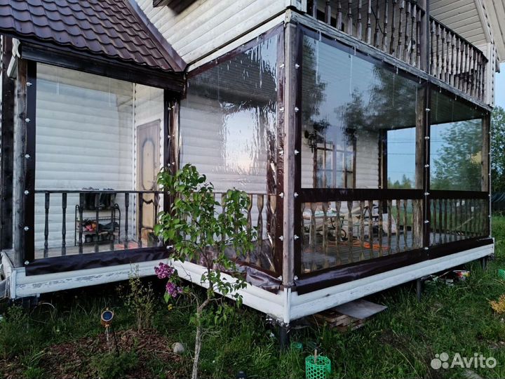 Мягкие окна для беседок и веранд