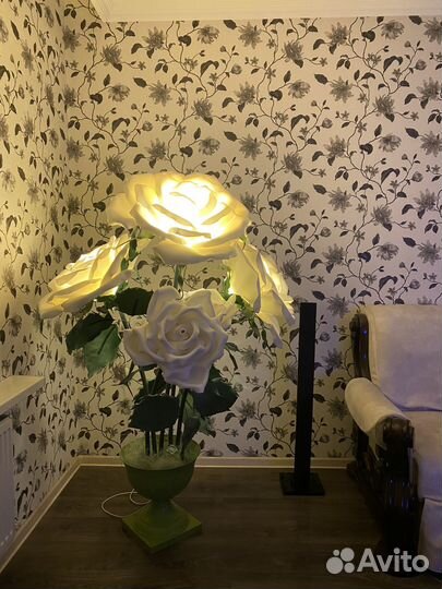 Светильник-цветок (ночник)