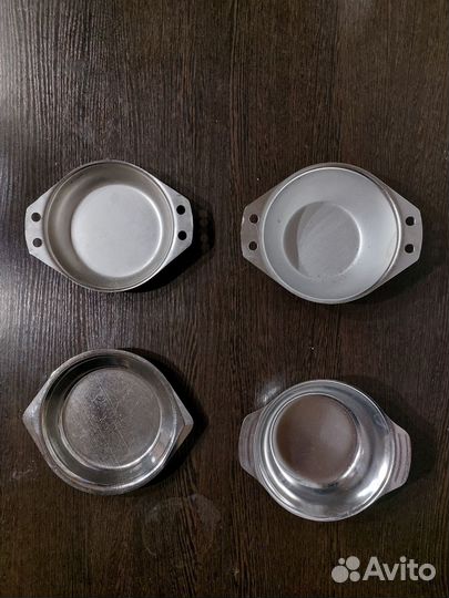 Набор Тарелка+миска из нержавейки СССР