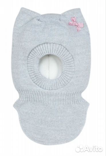 Шапка шлем для девочки 46-48