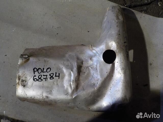 Кожух выпускного коллектора volkswagen polo