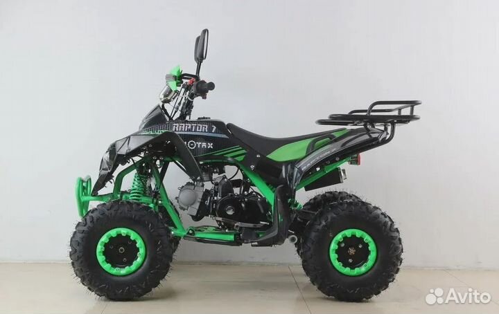 Квадроцикл Motoland Raptor 125 черный