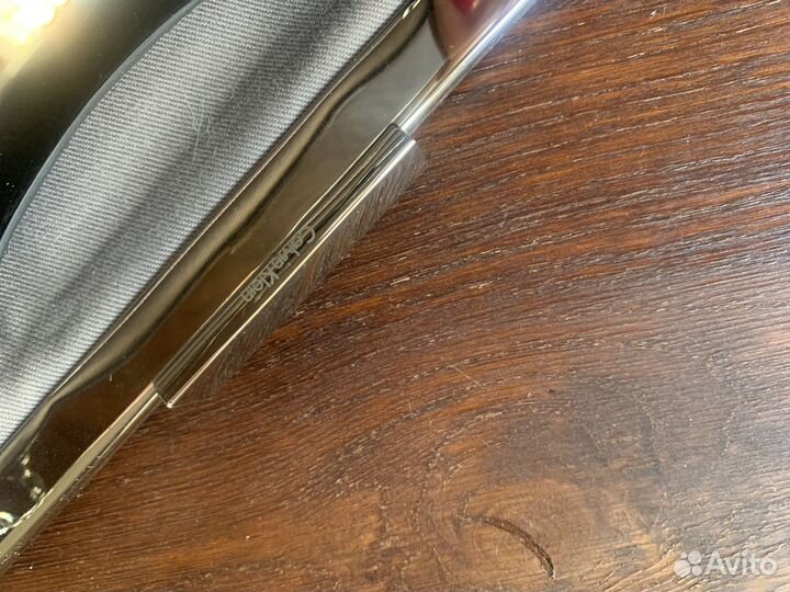 Клатч, сумочка calvin klein лаковая кожа