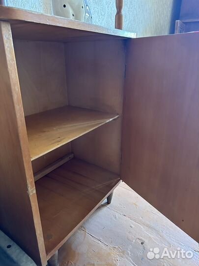 Этажерка советская с тумбой