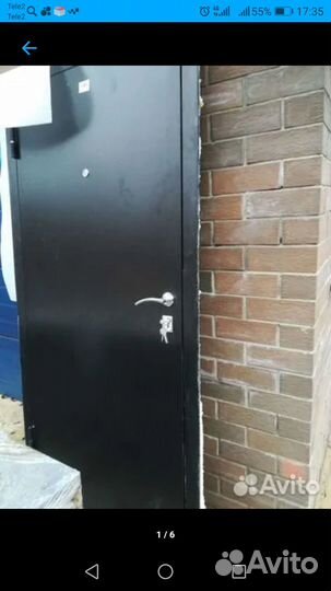Дверь входная металлическая 960х2060