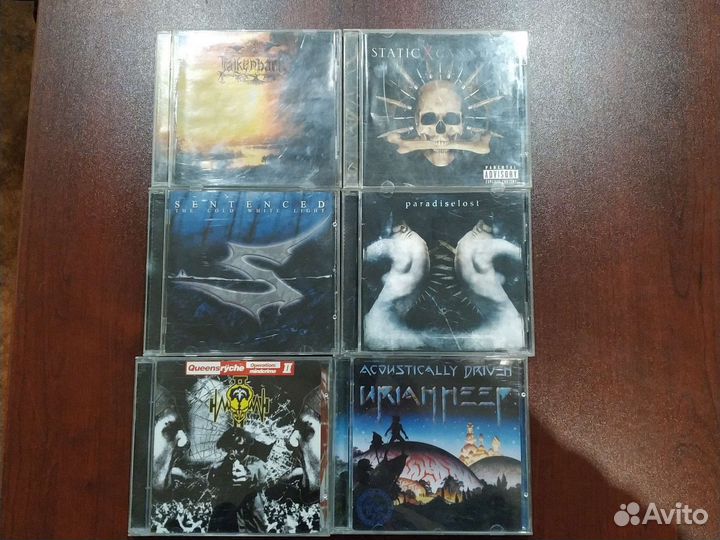 Продаю cd рок, металл