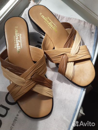 Шлепанцы женские Италия