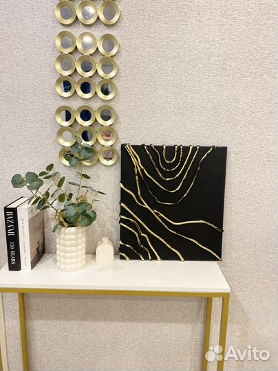 Интерьерная картина абстракция премиум холст