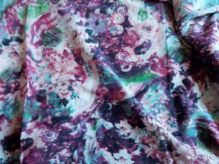 Ткань штапель вискоза парча ацетат трикотин