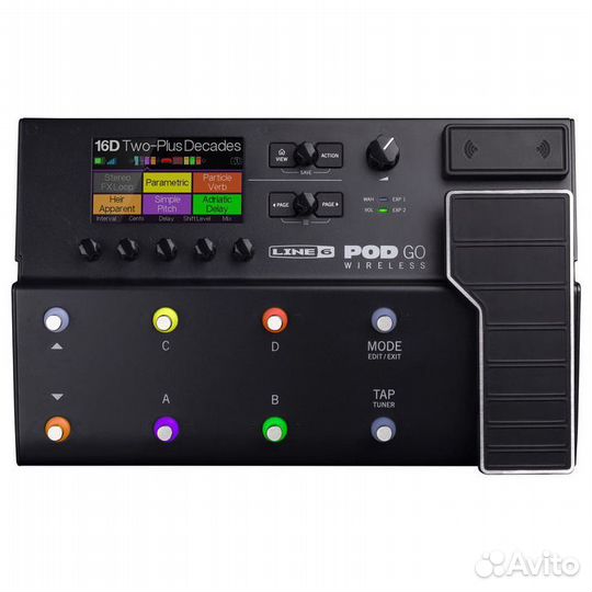 Гитарный процессор эффектов Line 6 POD Go Wireless