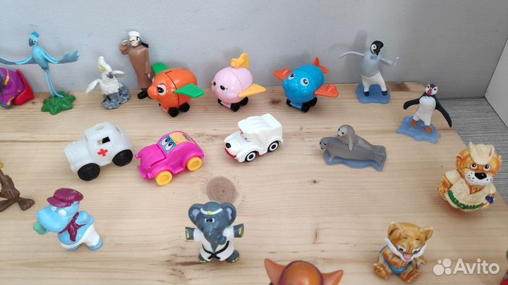 Киндер игрушки 90х феи дисней смешарик львы