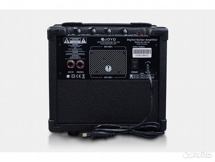 Joyo DC-15 комбоусилитель с эффектами для электрог
