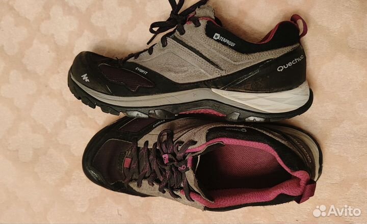 Треккинговые ботинки женские 38 Quechua