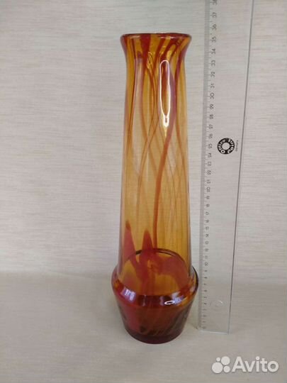 Ваза цветное стекло