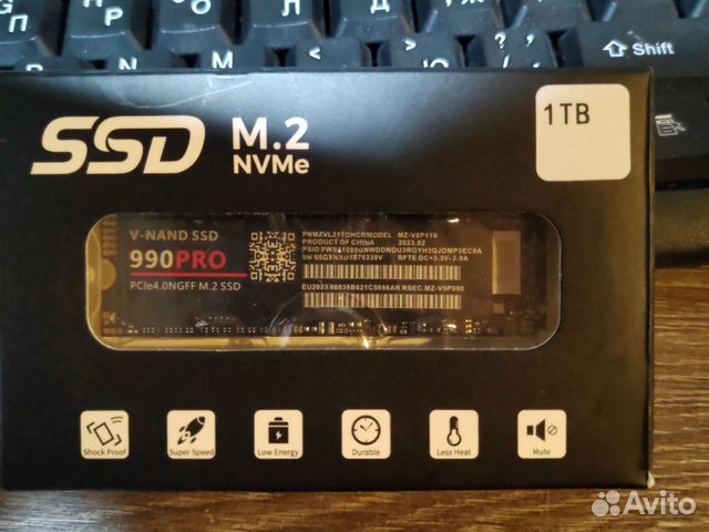 Ssd m2 nvme 1tb купить в Улан-Удэ | Электроника | Авито