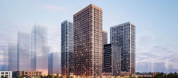 Квартира-студия, 23,8 м², 21/33 эт.