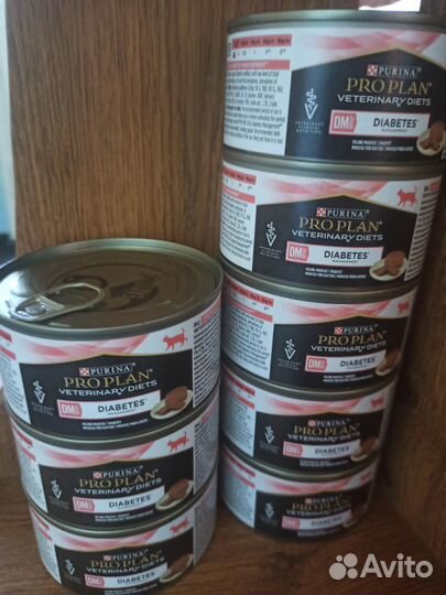 Корм для кошек паштет PRO plan diabetes (DM)